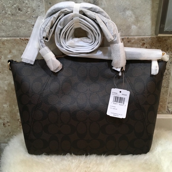 Coach Satchel with Long Strap - Picture 4 of 13